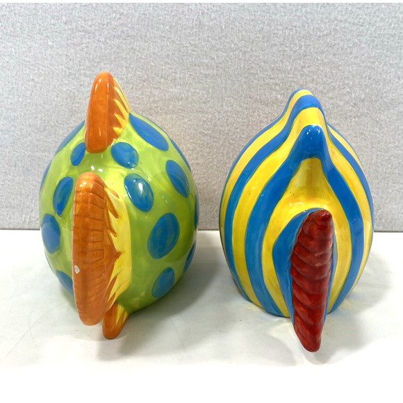 Old Pottery Ceramic Tropical Fish Artsy Home‎ Decor - Picture 4 of 12